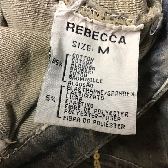 Italian designer denim skirt - Picture 6 of 6